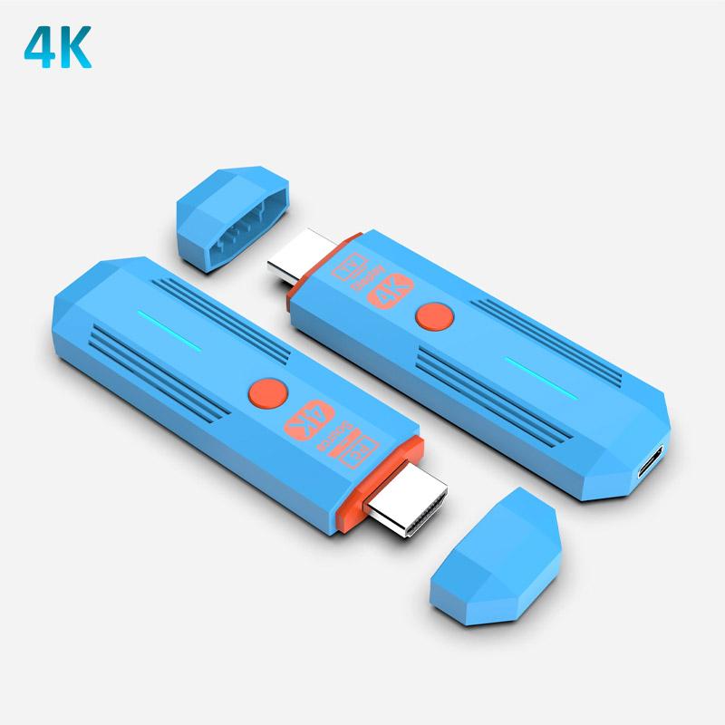 4K Wireless Video Transmitter Receiver HDMI-Compatible Extender kit TV Stick Dongle Adapter For PC Camera Laptop To Monitor TV
4K Wireless Video Transmitter Receiver HDMI-Compatible Extender kit TV Stick Dongle Adapter For PC Camera Laptop To Monitor TV