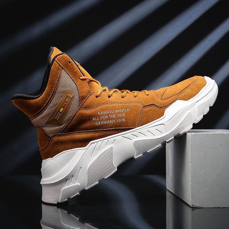 Мужские дышащие повседневные кроссовки с высоким верхом - Трендовые, на толстой подошве, увеличивающие рост папины кроссовки для осени и зимы 40 коричневый
Мужские дышащие повседневные кроссовки с высоким верхом - Трендовые, на толстой подошве, увеличивающие рост папины кроссовки для осени и зимы 40 коричневый