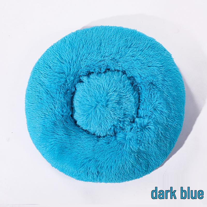 Моющаяся круглая плюшевая лежанка для домашних животных для собак и кошек - Теплая и уютная 40CM Diameter синий
Моющаяся круглая плюшевая лежанка для домашних животных для собак и кошек - Теплая и уютная 40CM Diameter синий