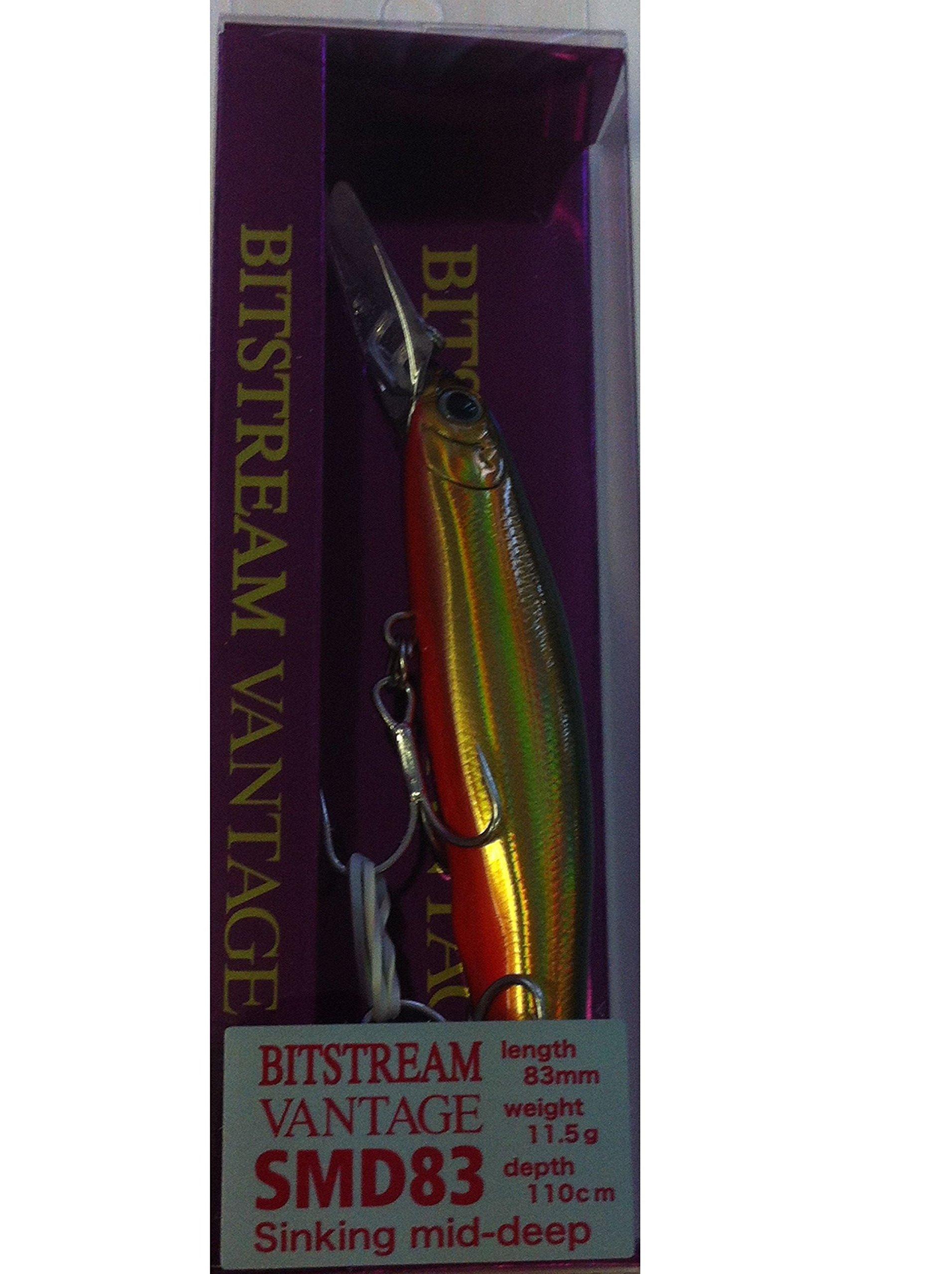 TackleHouse Double Dia Bitstream Vantage Minnow SMD Orange Berry 83mm, 11.5g, Gold, Black, #14 (SMD83)
TackleHouse Double Dia Bitstream Vantage Minnow SMD Orange Berry 83mm, 11.5g, Gold, Black, #14 (SMD83)