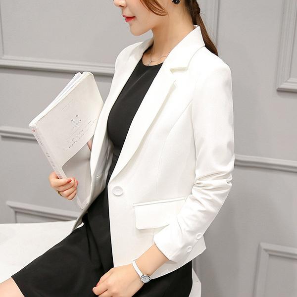 Женская повседневная мода Slim Fit Business Basic Jacket Suit Lady Blazers Work Wear S белый
Женская повседневная мода Slim Fit Business Basic Jacket Suit Lady Blazers Work Wear S белый