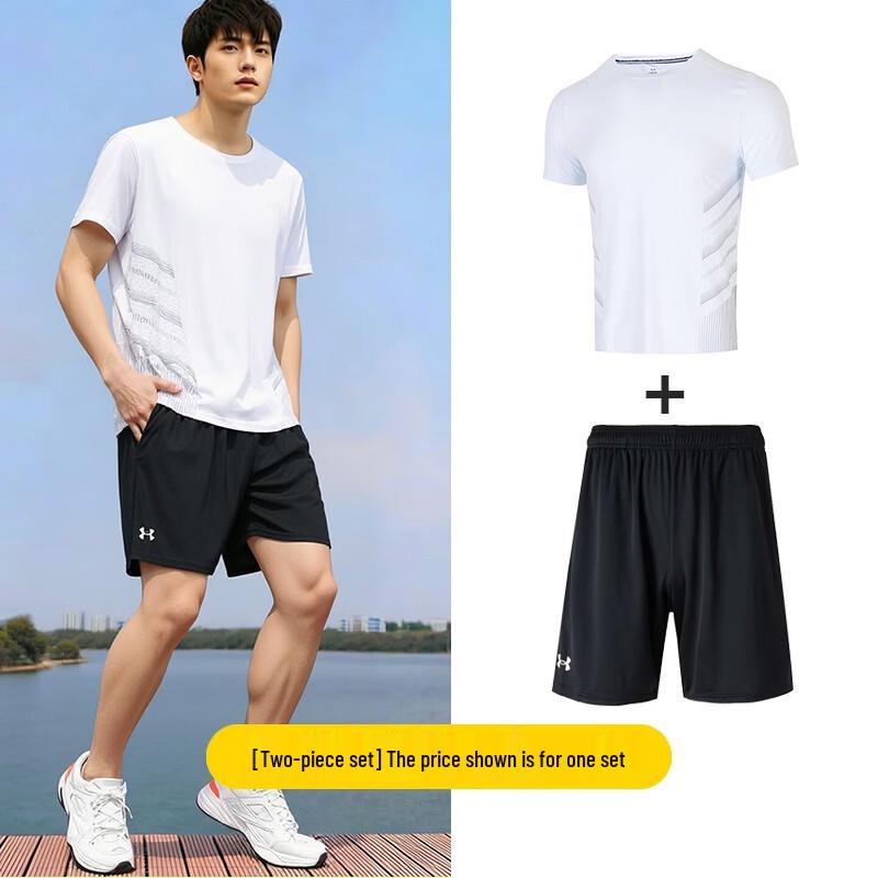 Мужской спортивный комплект Under Armour: футболка с коротким рукавом и шорты 2XL
Мужской спортивный комплект Under Armour: футболка с коротким рукавом и шорты 2XL