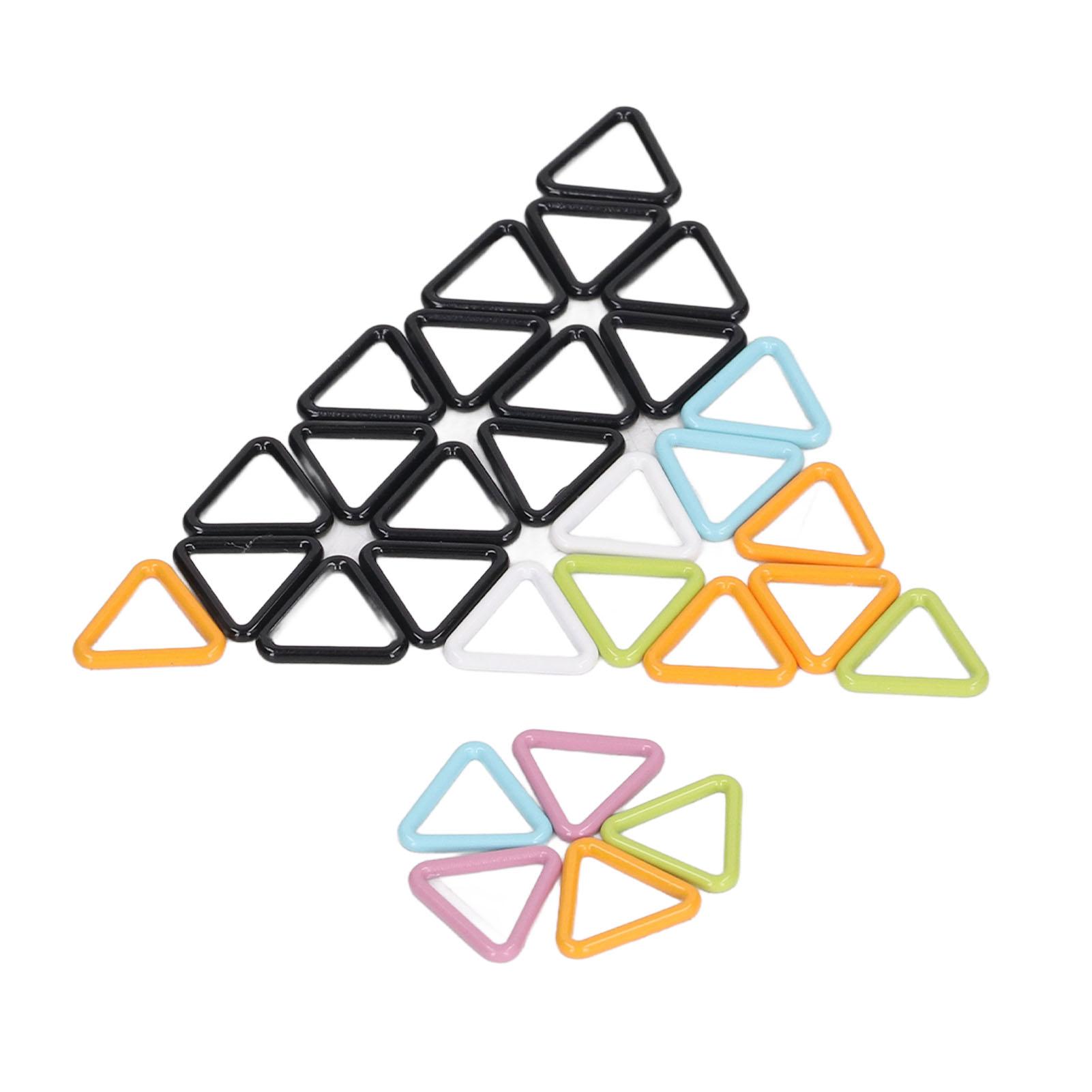 30Pcs Stitch Markers Metal Triangle Pattern Bright Colors Tight Lock Crochet Markers
30Pcs Stitch Markers Metal Triangle Pattern Bright Colors Tight Lock Crochet Markers