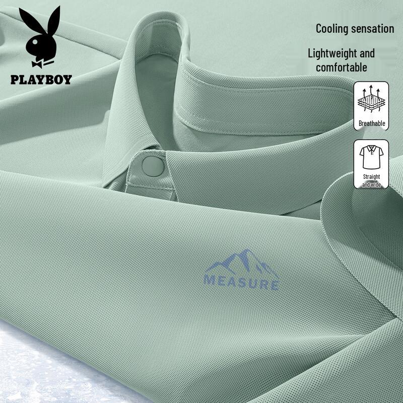 Playboy Men s Quick-Dry Cooling Polo Shirt L
Playboy Men s Quick-Dry Cooling Polo Shirt L