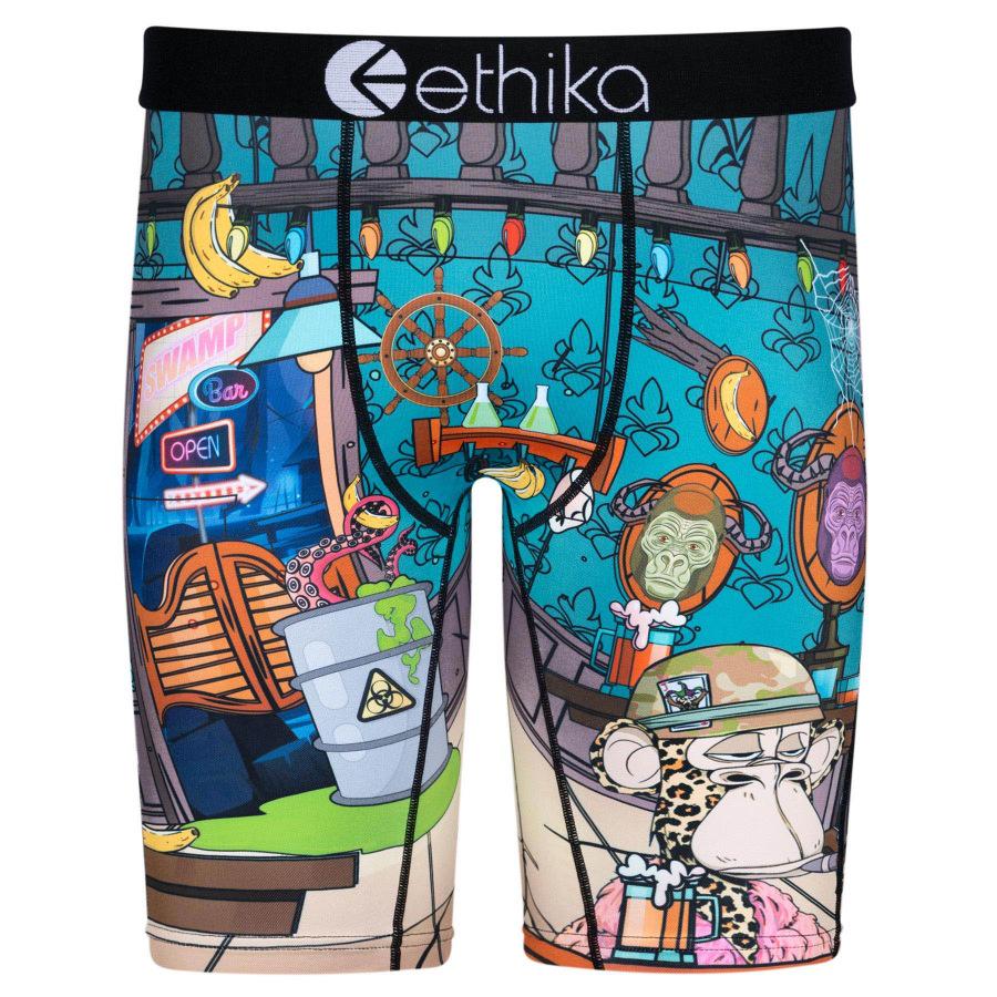 Чоловіча дихаюча квадратна білизна ETHIKA: Модні спортивні труси з принтом, плавки для фітнесу, пляжні штани. M EU size (120-140 jin)
Чоловіча дихаюча квадратна білизна ETHIKA: Модні спортивні труси з принтом, плавки для фітнесу, пляжні штани. M EU size (120-140 jin)