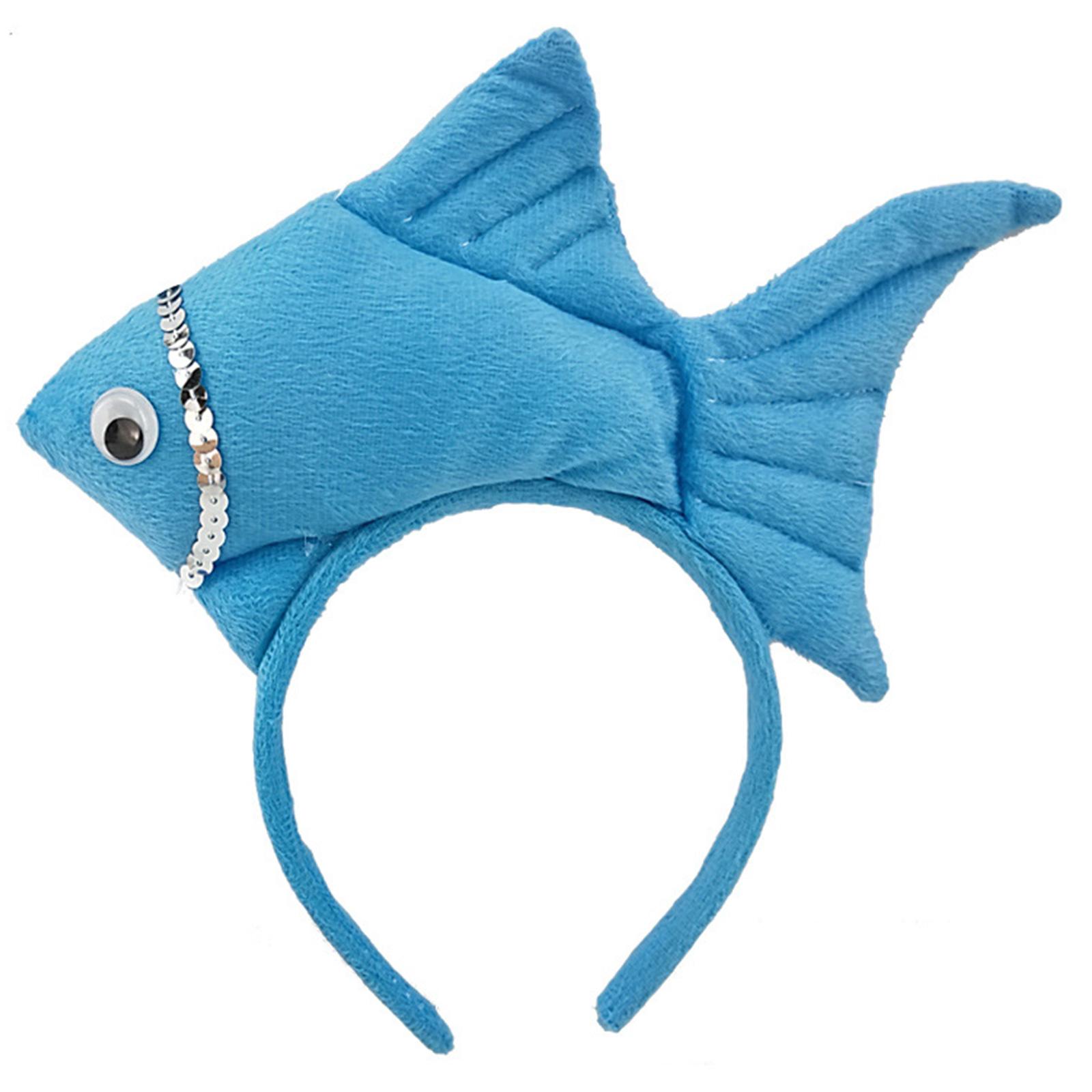 Unisex Cartoon Headband Stuffed Fish Shape Hair Hoop Plush Party Headpiece Hairband Party Cosplay Costume Props синій
Unisex Cartoon Headband Stuffed Fish Shape Hair Hoop Plush Party Headpiece Hairband Party Cosplay Costume Props синій
