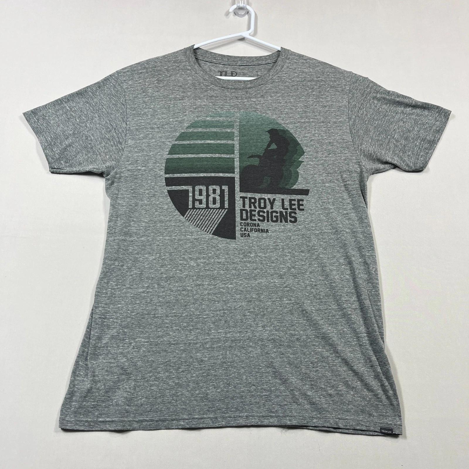 Troy Lee Designs T Shirt Heathered Grey Tee Cotton Blend TLD Mens Medium M Flaw XL
Troy Lee Designs T Shirt Heathered Grey Tee Cotton Blend TLD Mens Medium M Flaw XL