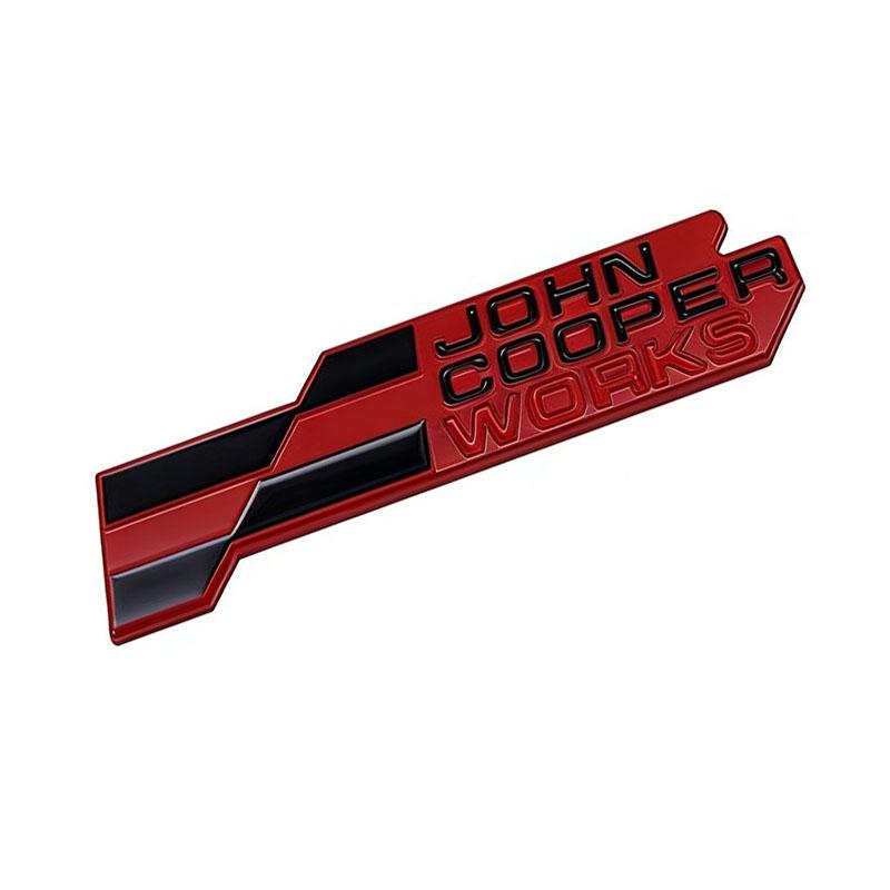 Sporty 3D JCW John Cooper Works Metal Car Front Grille Emblem Rear Trunk Badge Sticker For Mini Cooper S R56 R59 R60 F56 Countryman Clubman Badge Sticker чорний/червоний
Sporty 3D JCW John Cooper Works Metal Car Front Grille Emblem Rear Trunk Badge Sticker For Mini Cooper S R56 R59 R60 F56 Countryman Clubman Badge Sticker чорний/червоний