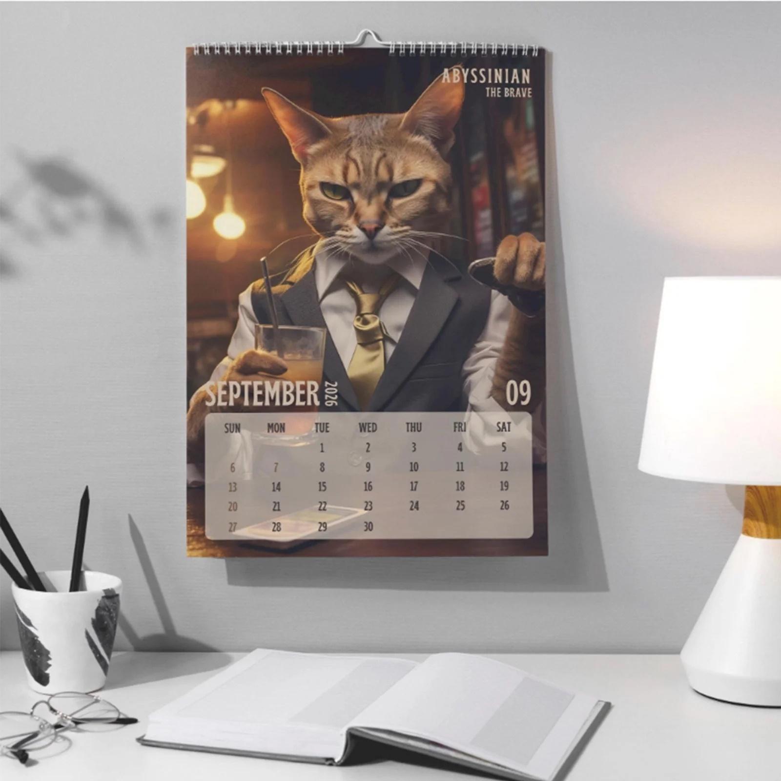 Badass Cats Wall Calendar 2026, Funny CatCalendar With 12 Hilarious Photos, Humor Wall Calendar For Home Or Decor One Size
Badass Cats Wall Calendar 2026, Funny CatCalendar With 12 Hilarious Photos, Humor Wall Calendar For Home Or Decor One Size