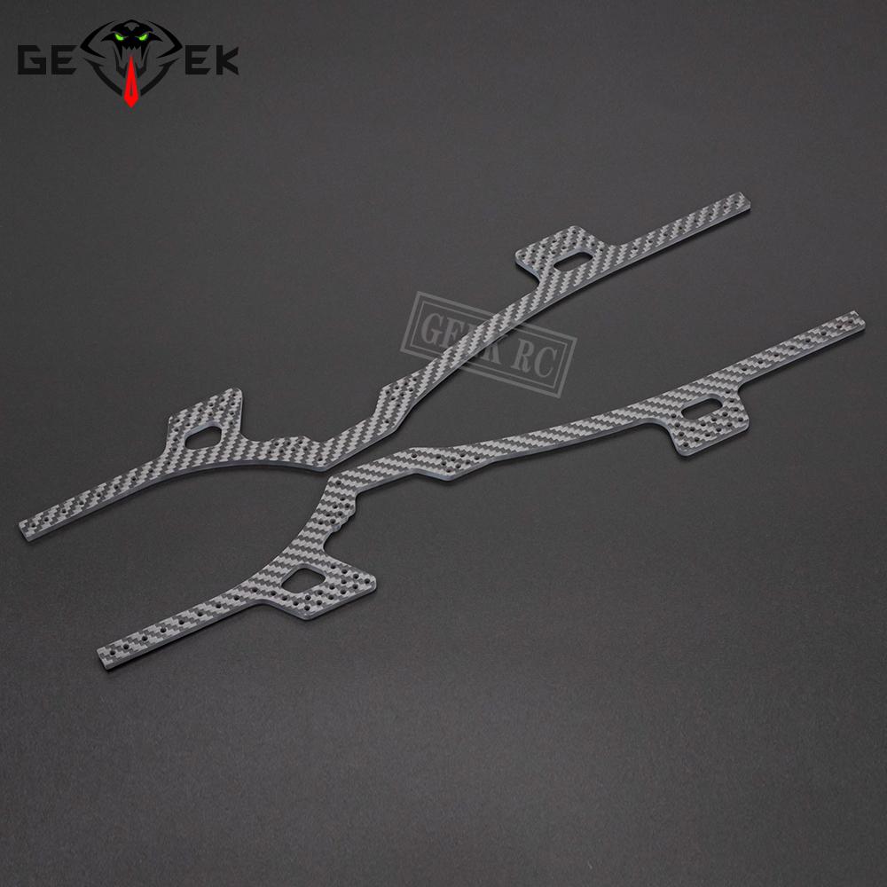 Carbon Fiber Frame Rail LCG Chassis Kit for 1/10 RC Crawler Cheater Rigs SCX10 TRX4 Capra Lower Center of Gravity DIY Upgrade
Carbon Fiber Frame Rail LCG Chassis Kit for 1/10 RC Crawler Cheater Rigs SCX10 TRX4 Capra Lower Center of Gravity DIY Upgrade