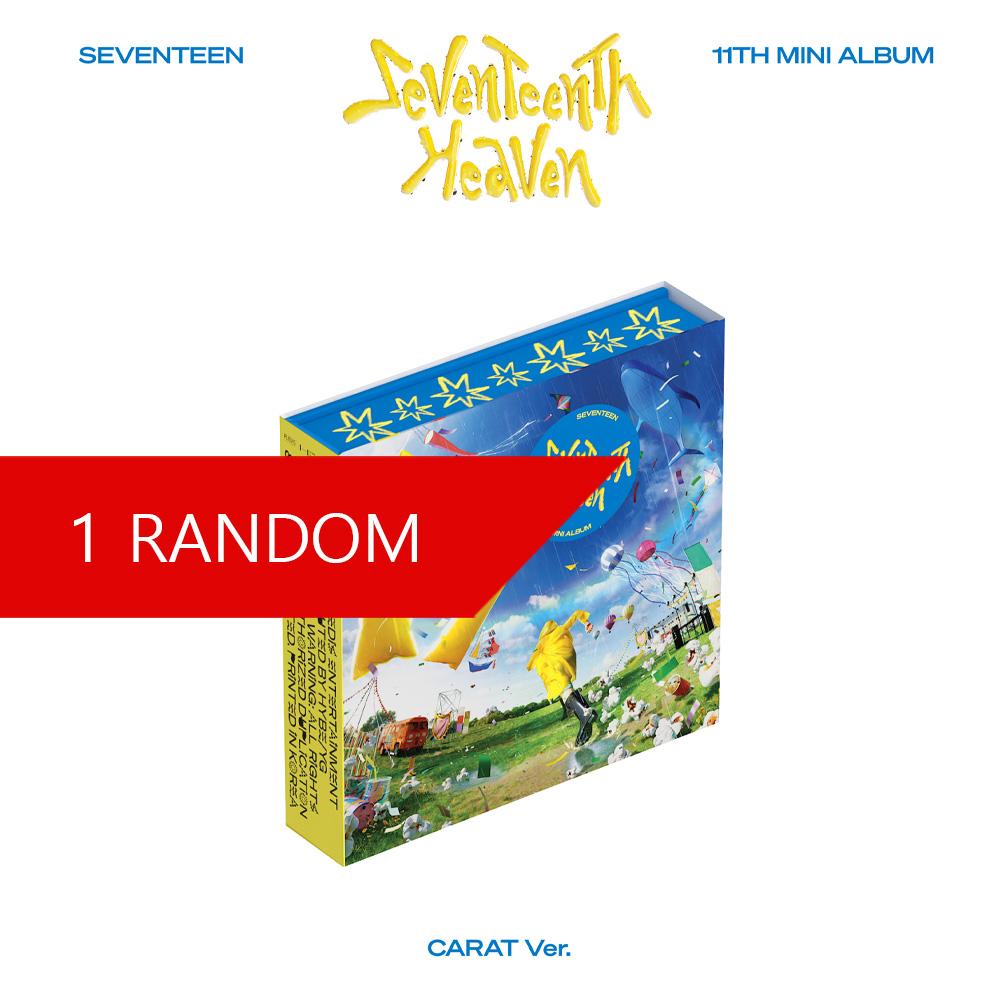СІМОТЬ : 11-й міні-альбом SEVENTEENTH HEAVEN CARAT вер. 1 RANDOM
СІМОТЬ : 11-й міні-альбом SEVENTEENTH HEAVEN CARAT вер. 1 RANDOM