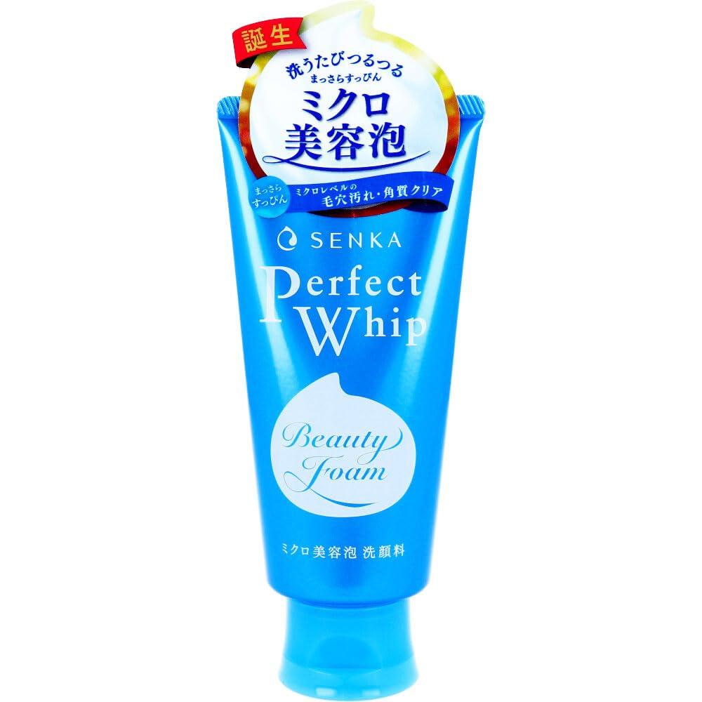 Senka Perfect Whip Очищающее средство для лица 120г - Эластичная пенка для умывания со взбитыми сливками
Senka Perfect Whip Очищающее средство для лица 120г - Эластичная пенка для умывания со взбитыми сливками