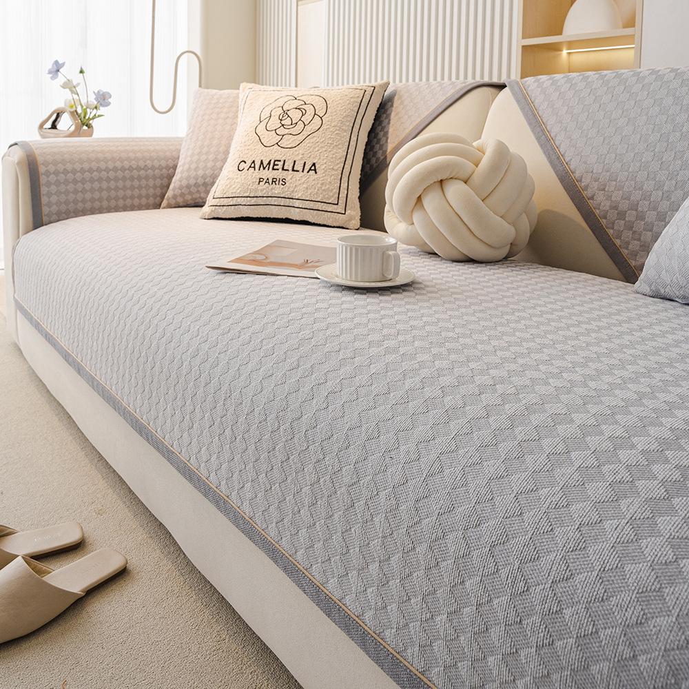 Cream Wind Advanced Straight Row Sofa Cushion New Four-Season Universal Fixed Non-Slip Backrest Cushion Cover Cloth Towel 70*70cm серый
Cream Wind Advanced Straight Row Sofa Cushion New Four-Season Universal Fixed Non-Slip Backrest Cushion Cover Cloth Towel 70*70cm серый