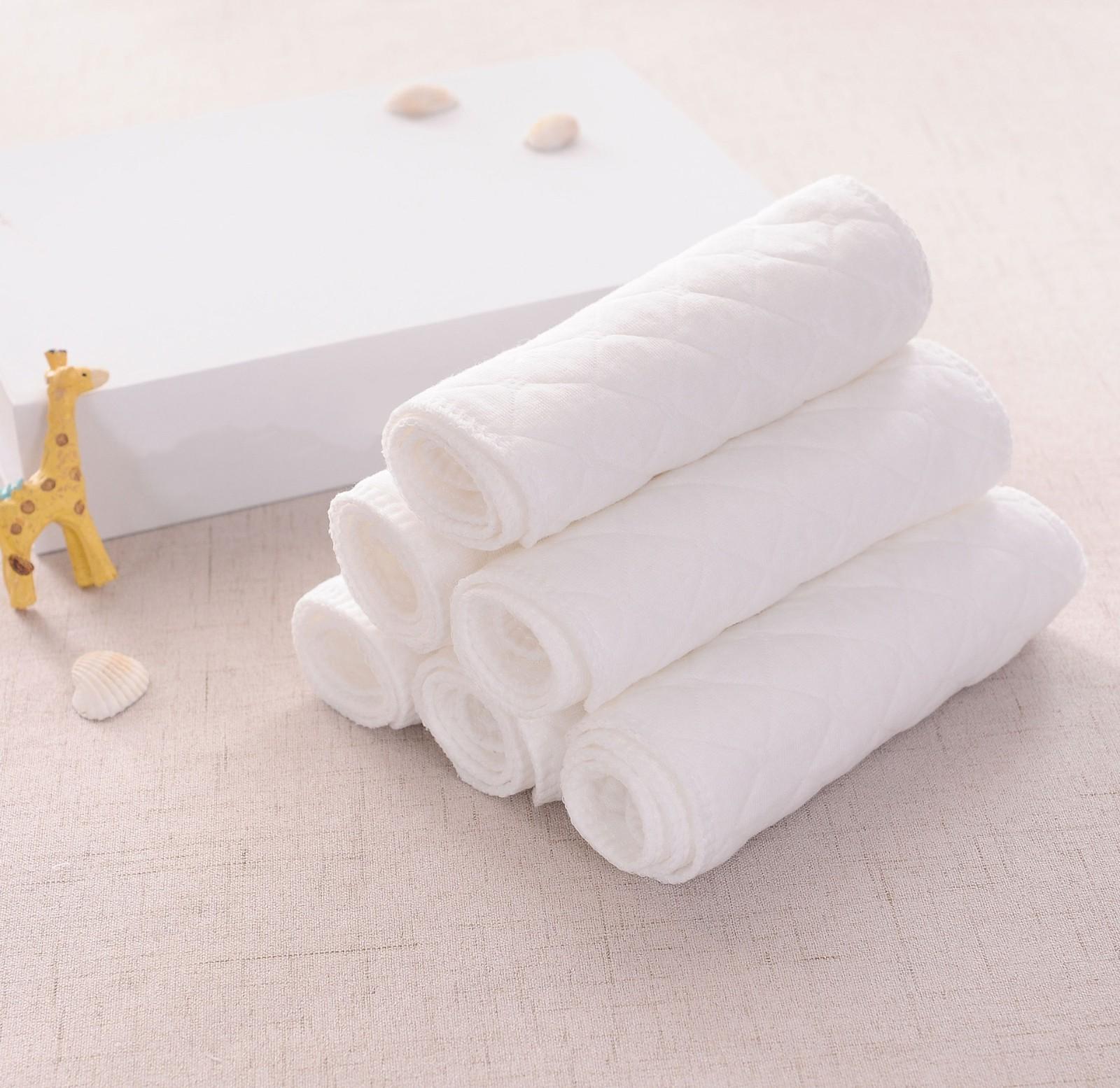 10Pcs Baby Diapers Reusable Washable Cotton Diaper Ecological Nappies Insert Cotton Cloth Breathable Absorbent Cloth Diapers
10Pcs Baby Diapers Reusable Washable Cotton Diaper Ecological Nappies Insert Cotton Cloth Breathable Absorbent Cloth Diapers