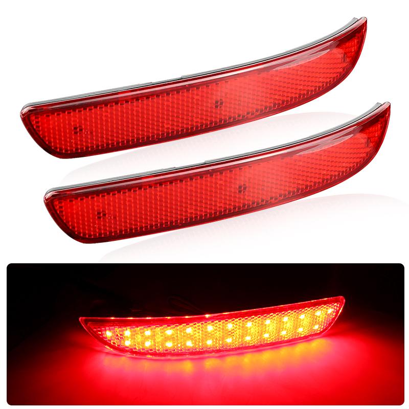 2pcs Car Red LED Rear Bumper Reflector Tail Brake Stop Light Accessories 63147158950/7625714988463 For BMW X5 E70 M 2006-2013
2pcs Car Red LED Rear Bumper Reflector Tail Brake Stop Light Accessories 63147158950/7625714988463 For BMW X5 E70 M 2006-2013