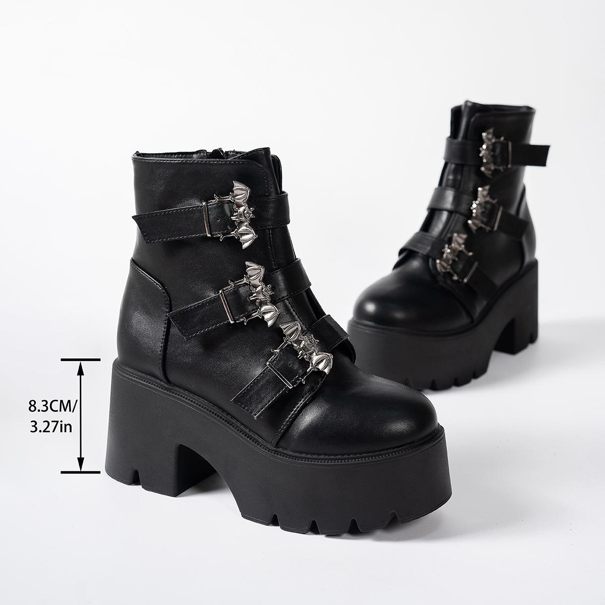 Foreign trade side zipper round head waterproof table thin fashion boots autumn and winter European and American style belt buckle high heel thick-so 42 чёрный
Foreign trade side zipper round head waterproof table thin fashion boots autumn and winter European and American style belt buckle high heel thick-so 42 чёрный