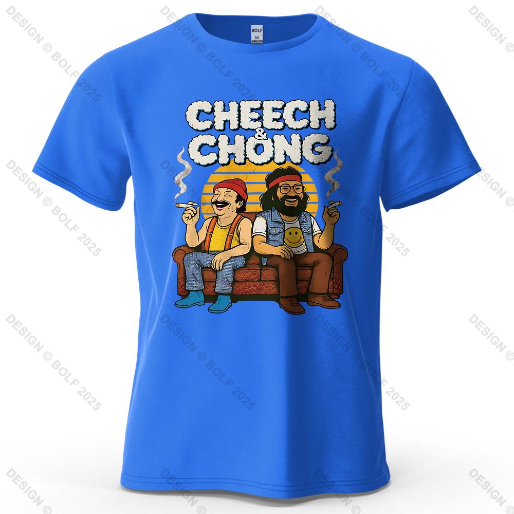 Чоловіча футболка з мультяшним принтом CHEECH & CHONG 100% бавовна Оверсайз Ретро Смішні Графічні Футболки для Жінок Топи Футболки Вуличний одяг 3XL
Чоловіча футболка з мультяшним принтом CHEECH & CHONG 100% бавовна Оверсайз Ретро Смішні Графічні Футболки для Жінок Топи Футболки Вуличний одяг 3XL