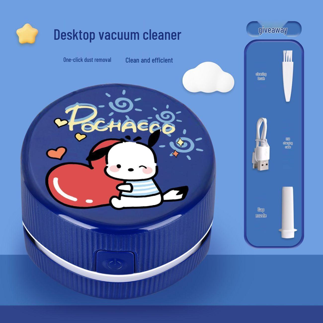 Rechargeable Mini Vacuum Cleaner for Kids Desks – Eraser Crumbs and Dust Suction Toy, Back-to-School Stationery Essential
Rechargeable Mini Vacuum Cleaner for Kids Desks – Eraser Crumbs and Dust Suction Toy, Back-to-School Stationery Essential