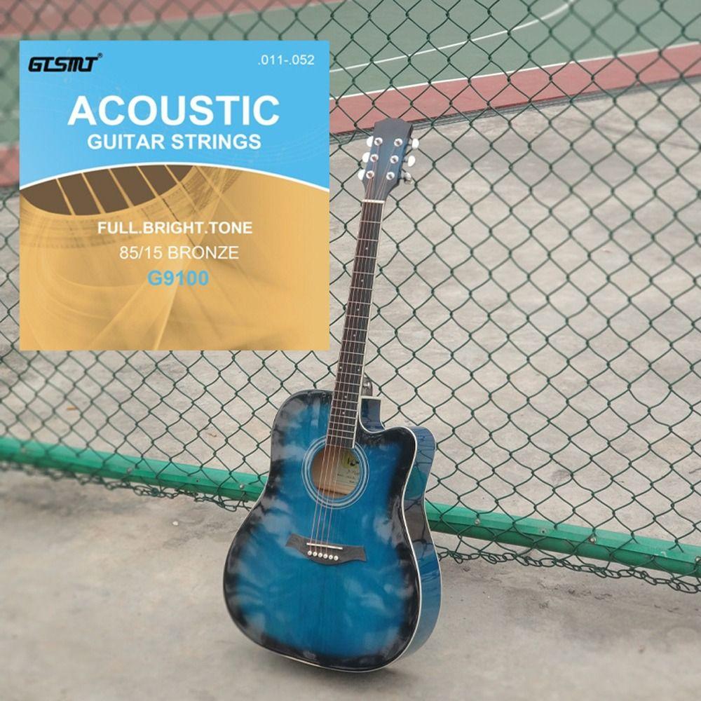 1 Set G9100 Gtsmt Guitar Strings 6 Strings Folk Guitar Strings Electric Guitar Accessories
1 Set G9100 Gtsmt Guitar Strings 6 Strings Folk Guitar Strings Electric Guitar Accessories