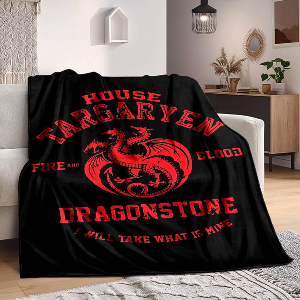 1pc House Targaryen, Dragonstone Soft Comfortable Blanket Digital Print, All Season Multipurpose Knit Fabric Bedding, Office, Sofa Home Decor Blanket 80cm×120cm
1pc House Targaryen, Dragonstone Soft Comfortable Blanket Digital Print, All Season Multipurpose Knit Fabric Bedding, Office, Sofa Home Decor Blanket 80cm×120cm