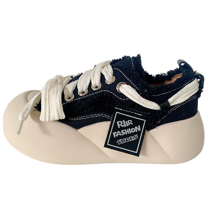 XY-A212 latex insole/niche round head platform white shoes women s shoes board shoes bread shoes 2025 new lightweight 35 чёрный
XY-A212 latex insole/niche round head platform white shoes women s shoes board shoes bread shoes 2025 new lightweight 35 чёрный