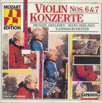 CD MOZART - Violinkonzerte Nos.6 & 7 / Michael SMU21 CAPRICCIO Japan Classical Used
CD MOZART - Violinkonzerte Nos.6 & 7 / Michael SMU21 CAPRICCIO Japan Classical Used