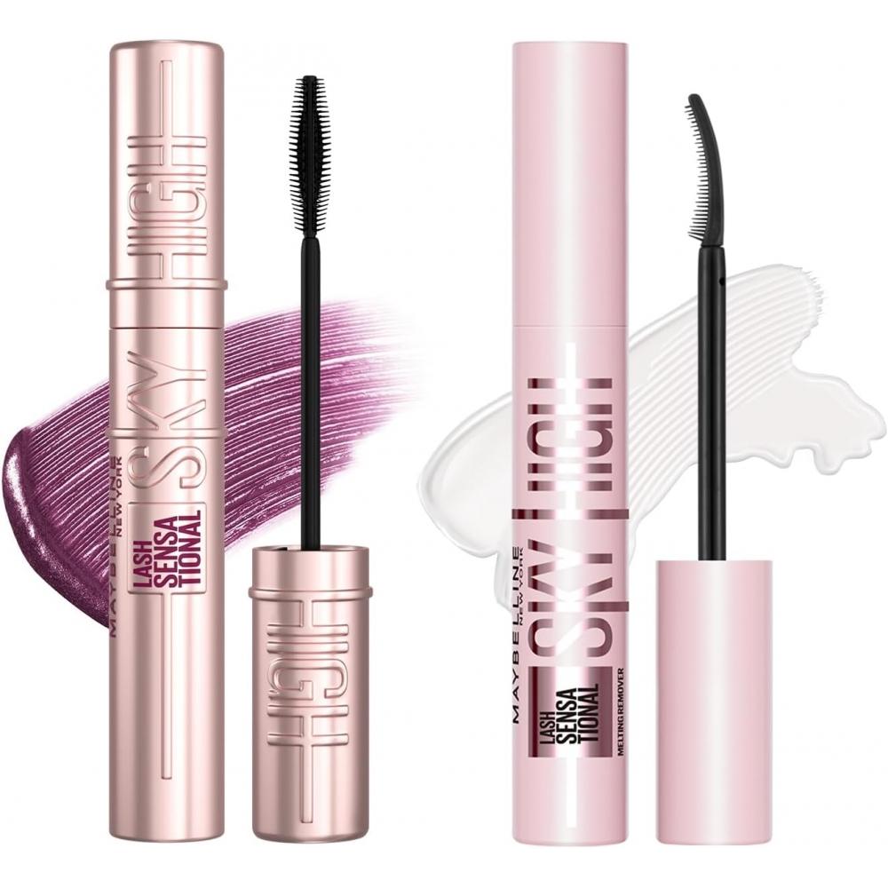 Водостойкая тушь для ресниц Maybelline Sky High 05 + Средство для снятия макияжа Sky High 05 Сумеречная лаванда
Водостойкая тушь для ресниц Maybelline Sky High 05 + Средство для снятия макияжа Sky High 05 Сумеречная лаванда