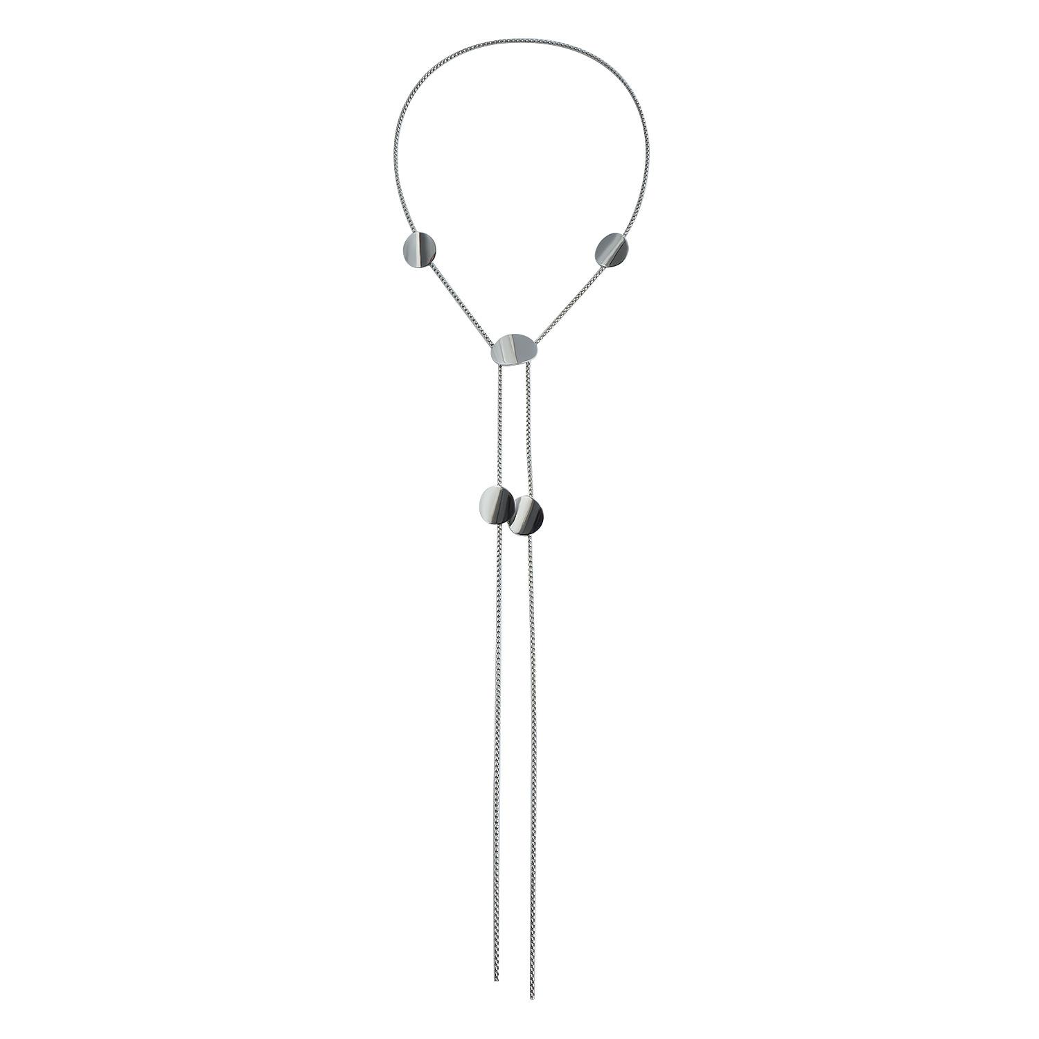Light luxury ins style long pull-out geometric disc smooth necklace metal feeling necklace decoration
Light luxury ins style long pull-out geometric disc smooth necklace metal feeling necklace decoration
