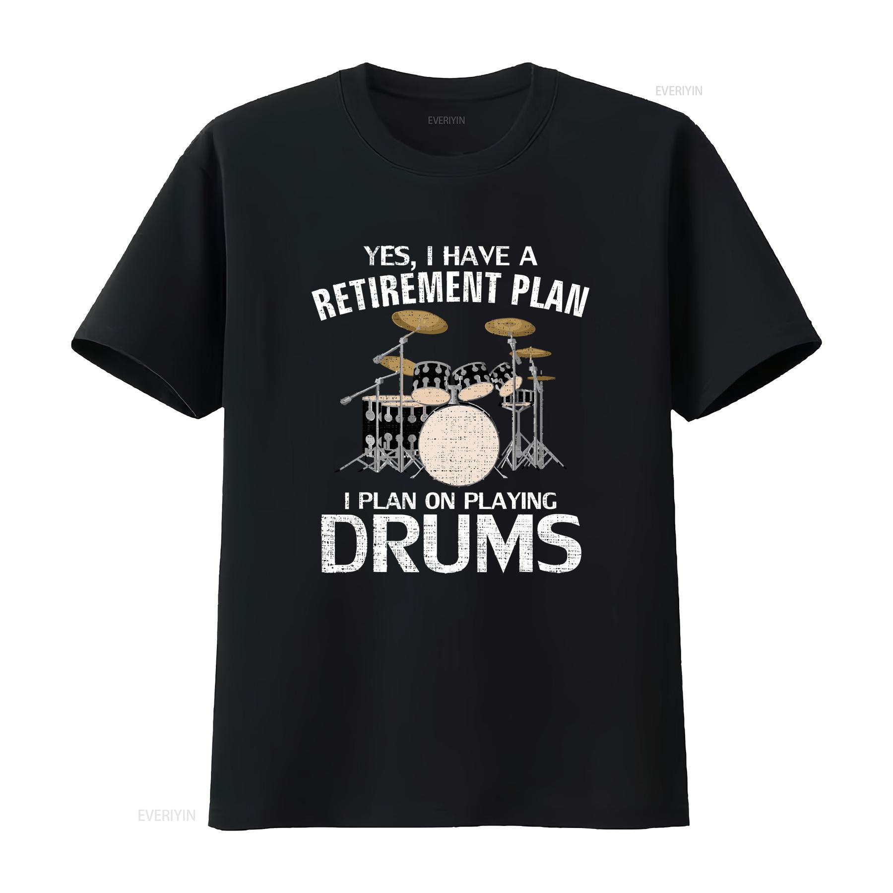Yes I Do Have A Retirement Plan Drums Funny Drummer T Shirt vintage Washed Slightly Unisex Breathable Stretched Stylish 4XL
Yes I Do Have A Retirement Plan Drums Funny Drummer T Shirt vintage Washed Slightly Unisex Breathable Stretched Stylish 4XL