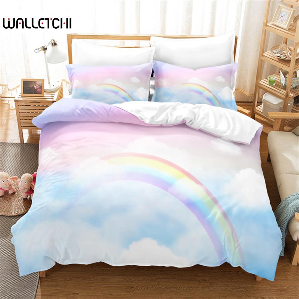 Комплект постельного белья Rainbow Sky, пододеяльник, 3d постельное белье, цифровая печать, постельное белье, королевский размер, комплект постельного белья, модный дизайн EU single(135x200cm)
Комплект постельного белья Rainbow Sky, пододеяльник, 3d постельное белье, цифровая печать, постельное белье, королевский размер, комплект постельного белья, модный дизайн EU single(135x200cm)