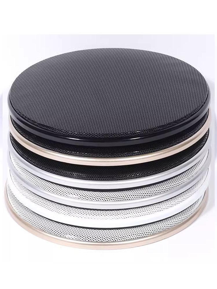 4-8 Inch Metal Mesh Speaker Grille with Decorative Plastic Ring for Audio & Car Ceiling Modification Silver Plastic Ring + Black Mesh - 4 Inch
4-8 Inch Metal Mesh Speaker Grille with Decorative Plastic Ring for Audio & Car Ceiling Modification Silver Plastic Ring + Black Mesh - 4 Inch
