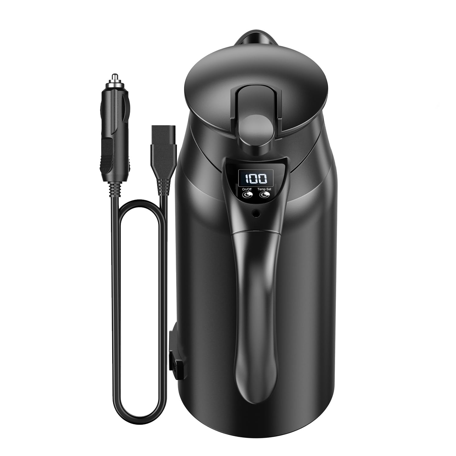 Temperature MACOLAUDER Car Electric Kettle 800ml Car Cookware Car Water Heater Car Electric Pot Digital Display 304 Stainless Steel Hot Water Tea
Temperature MACOLAUDER Car Electric Kettle 800ml Car Cookware Car Water Heater Car Electric Pot Digital Display 304 Stainless Steel Hot Water Tea