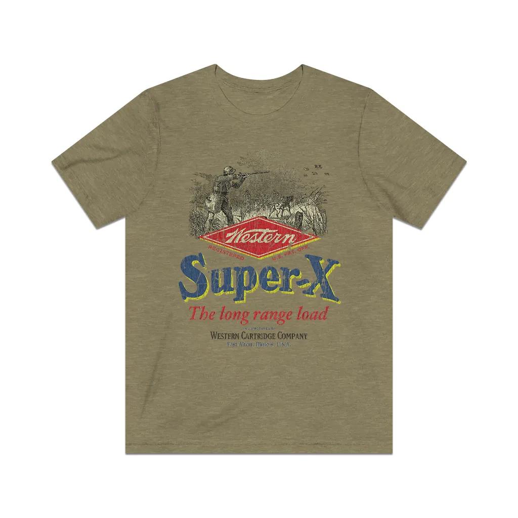 Western Super-X 1898 Vintage Men s T shirt M
Western Super-X 1898 Vintage Men s T shirt M