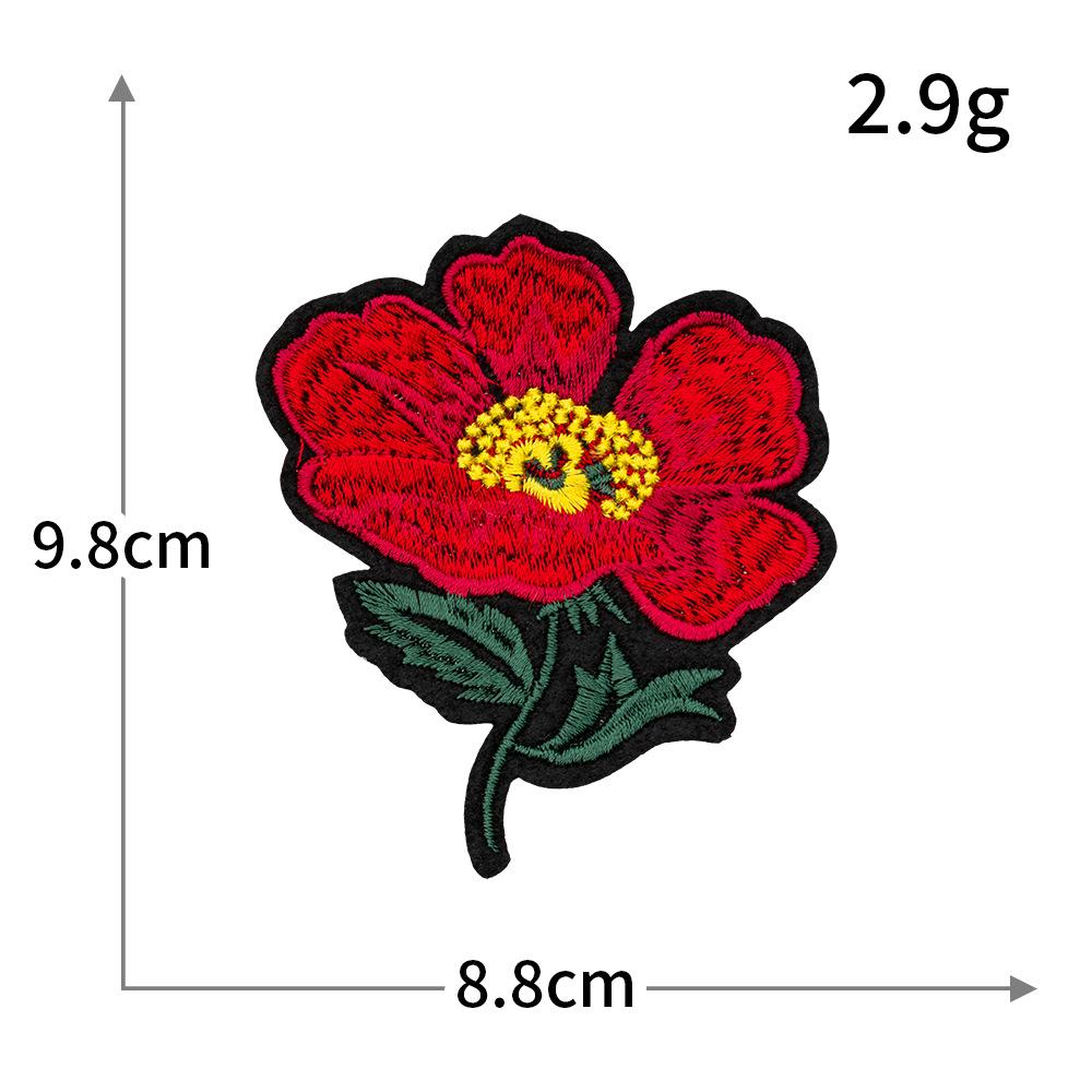 1 Pcs Rose with Leaves in Love Embroidered Iron on Patches for Clothing DIY Stripes Clothes Patchwork Sticker Custom Flowers Badges
1 Pcs Rose with Leaves in Love Embroidered Iron on Patches for Clothing DIY Stripes Clothes Patchwork Sticker Custom Flowers Badges