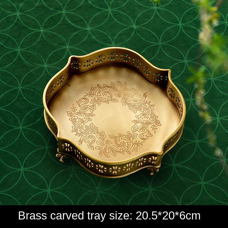 Поднос из латуни, прямоугольный, резной, подходит для гостиной, прихожей, спальни, рабочего стола, подноса для хранения, украшения, ретро, ностальгический
Поднос из латуни, прямоугольный, резной, подходит для гостиной, прихожей, спальни, рабочего стола, подноса для хранения, украшения, ретро, ностальгический