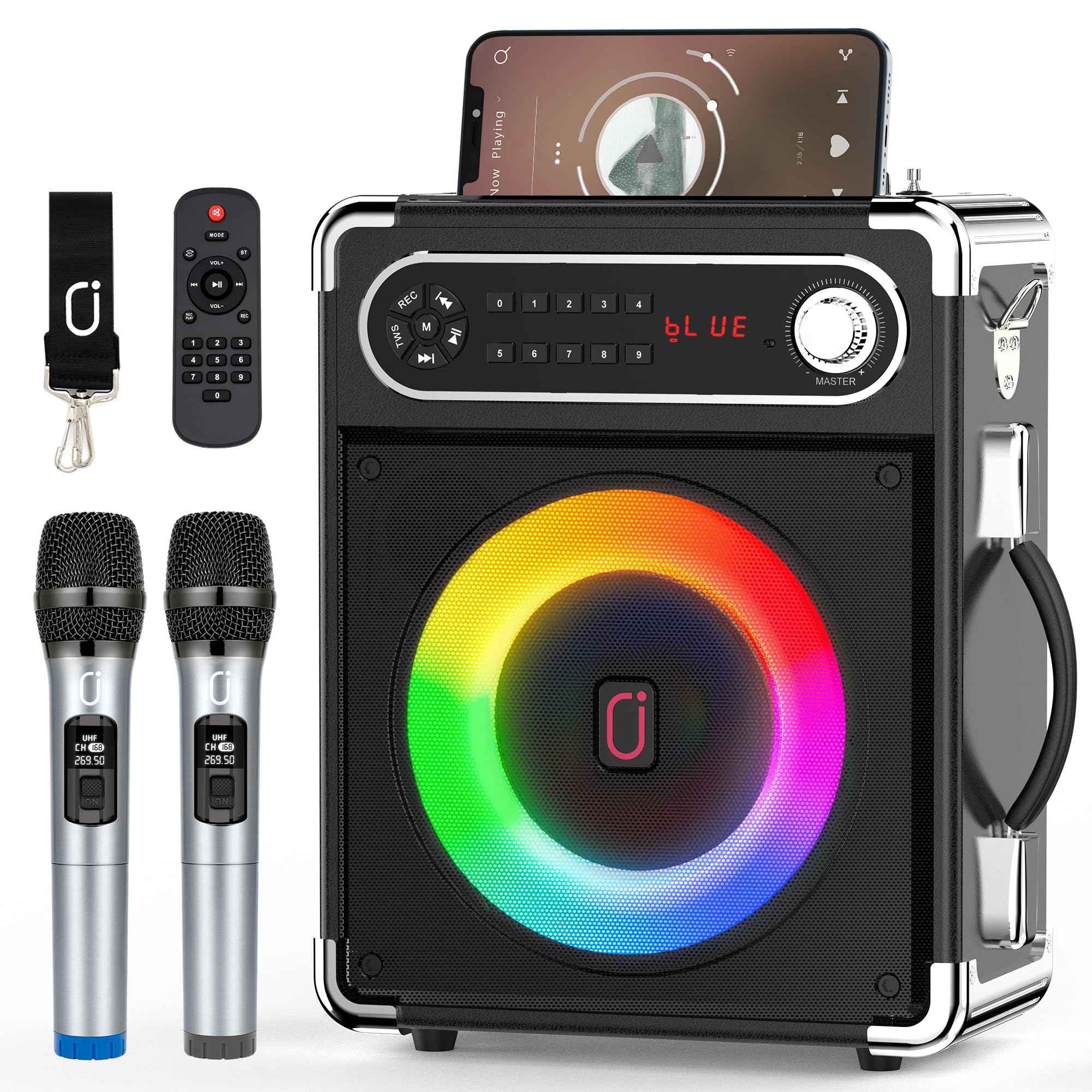 JYX Speaker 2 Wireless Compatible with Bluetooth Equipped with high and bass enhancement Suitable for home street school disaster street live Set,
JYX Speaker 2 Wireless Compatible with Bluetooth Equipped with high and bass enhancement Suitable for home street school disaster street live Set,