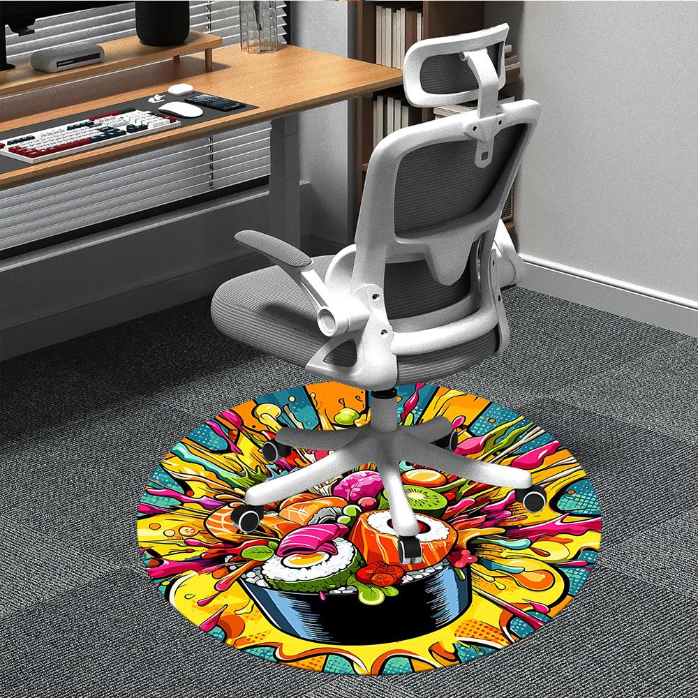 1pc Sushi Fusion Chair Carpet for Office, , Non-slip carpet, Very suitable for offices, farmhouses,Outdoor carpet yy251120007 80cm by 80cm
1pc Sushi Fusion Chair Carpet for Office, , Non-slip carpet, Very suitable for offices, farmhouses,Outdoor carpet yy251120007 80cm by 80cm
