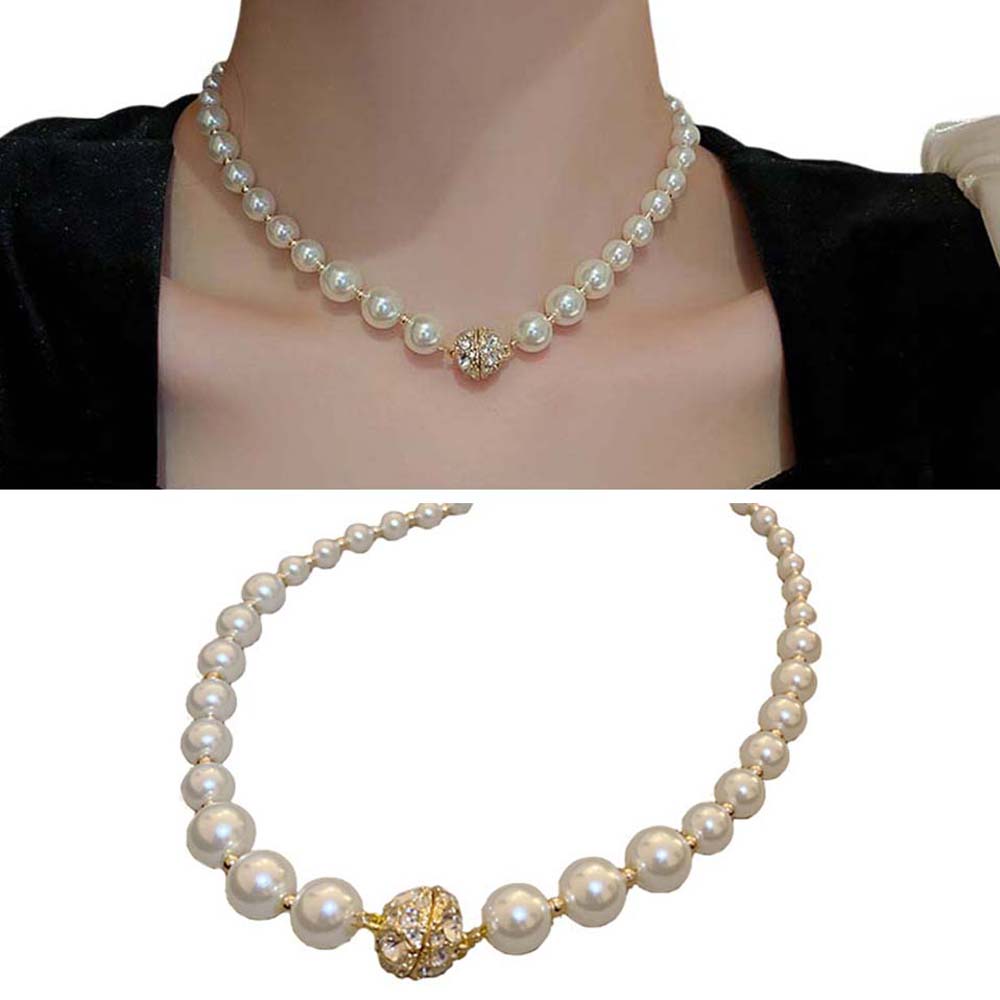 Bridal accessories Pearl Jewelry Necklace Rhinestones Pearl Choker Pendant Wedding Decor золотий
Bridal accessories Pearl Jewelry Necklace Rhinestones Pearl Choker Pendant Wedding Decor золотий