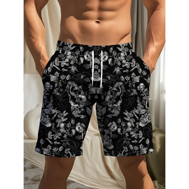 Men s fashionable geometric print shorts, slightly elastic and comfortable polyester fiber S
Men s fashionable geometric print shorts, slightly elastic and comfortable polyester fiber S