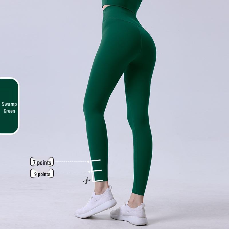 Женские бесшовные брюки для йоги с высокой талией и эффектом подтяжки бедер - Европейский и американский спортивный стиль ню L
Женские бесшовные брюки для йоги с высокой талией и эффектом подтяжки бедер - Европейский и американский спортивный стиль ню L