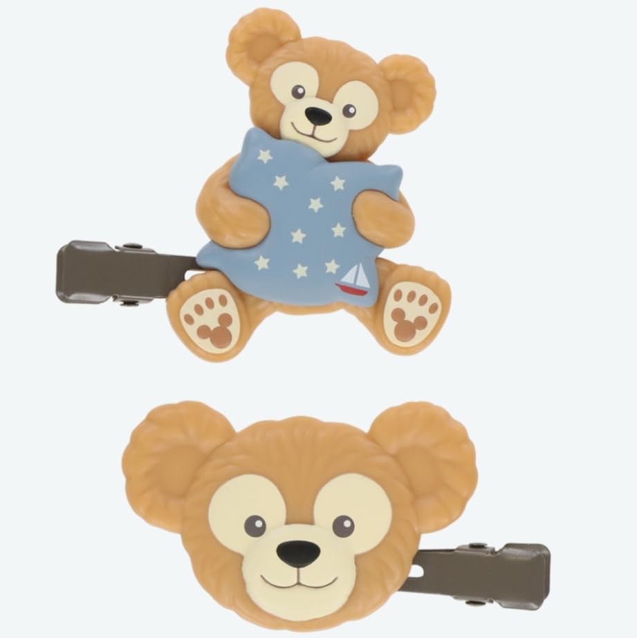Duffy & Friends Duffy Hair Clips (Set of 2) Tokyo Disney Resort Exclusive Souvenir Gift
Duffy & Friends Duffy Hair Clips (Set of 2) Tokyo Disney Resort Exclusive Souvenir Gift