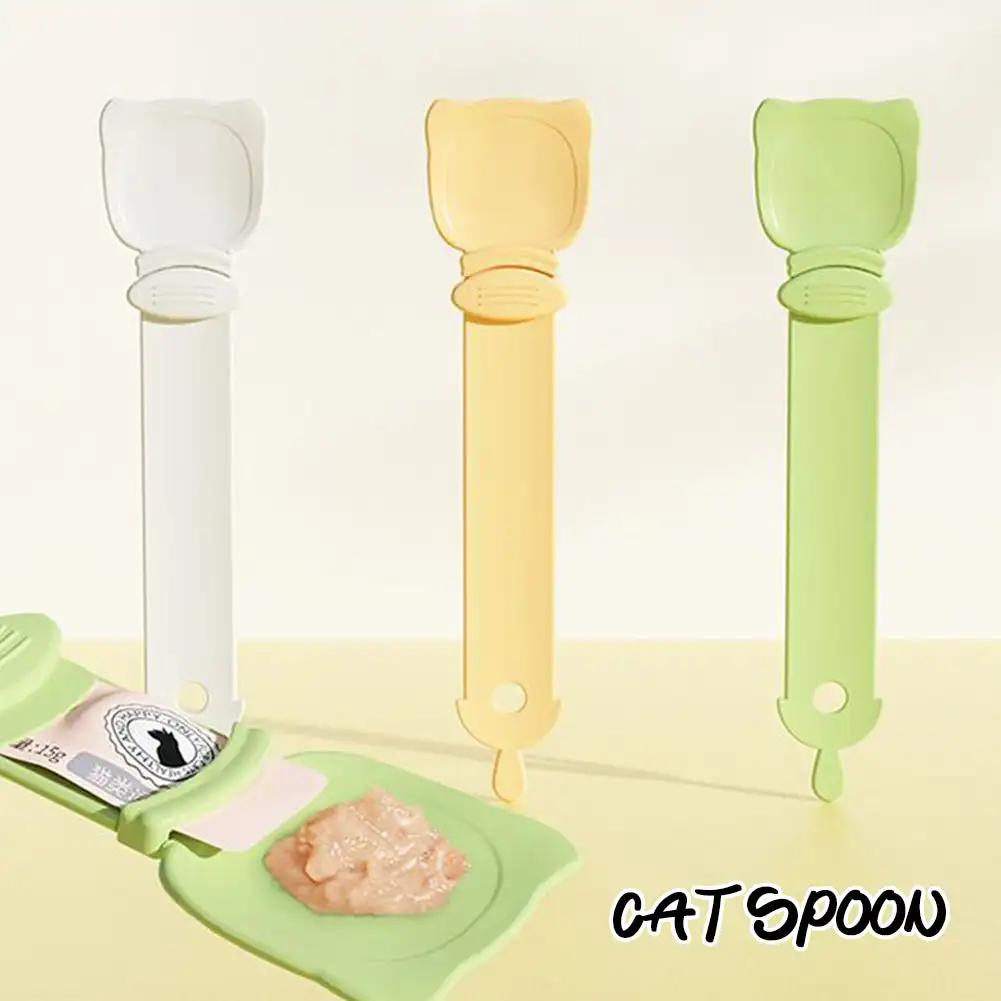 1PC Cat Food Strip Squeezer Spoon Long Handle Dog Strip Feeder Meat Mud Kitten Stripe Squeezer Pet Food Supplies
1PC Cat Food Strip Squeezer Spoon Long Handle Dog Strip Feeder Meat Mud Kitten Stripe Squeezer Pet Food Supplies