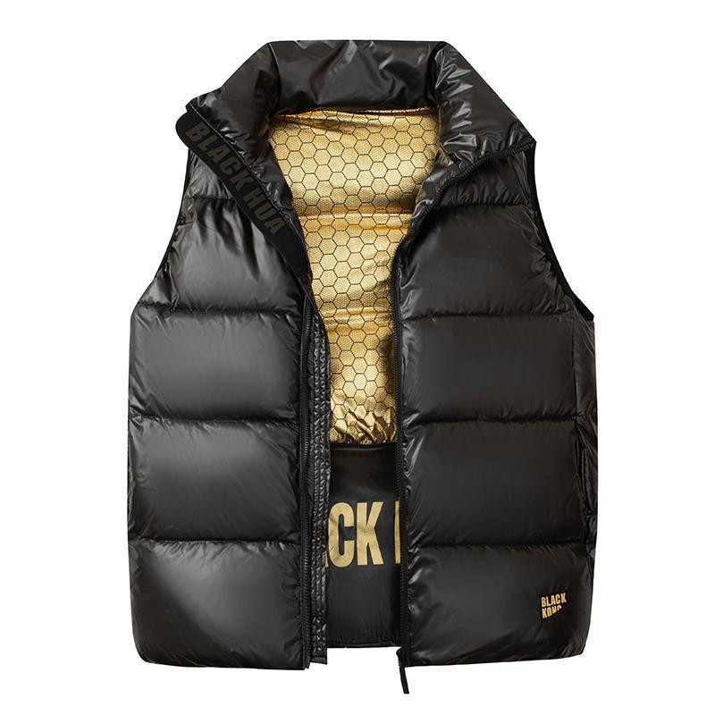 Черно-золотой жилет для мужчин и женщин, новый корейский стиль, свободный, глянцевый, чисто черный жилет, не требующая стирки популярная куртка 3XL чёрный
Черно-золотой жилет для мужчин и женщин, новый корейский стиль, свободный, глянцевый, чисто черный жилет, не требующая стирки популярная куртка 3XL чёрный