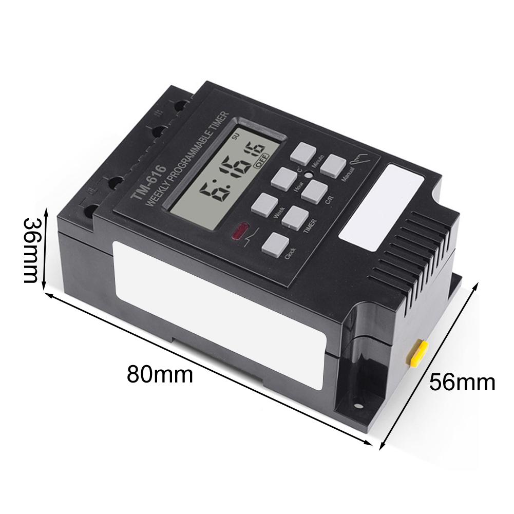 30A Programmable Digital Timer Switch 7-Day Control With LCD Display For 110V120V Systems Digital Timer Switch China Mainland
30A Programmable Digital Timer Switch 7-Day Control With LCD Display For 110V120V Systems Digital Timer Switch China Mainland