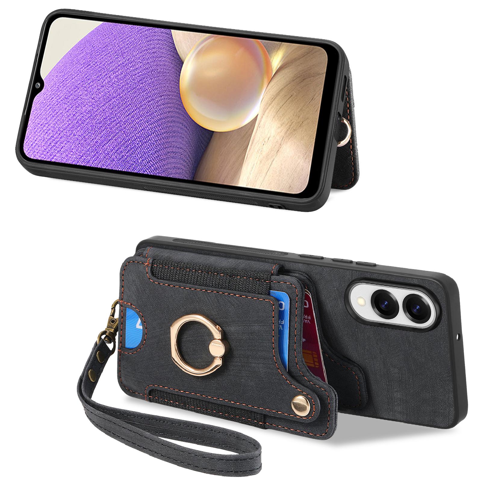 For Samsung Galaxy S25 Edge Retro PU Leather Back Cover with RFID Blocking Card Holder Blue
For Samsung Galaxy S25 Edge Retro PU Leather Back Cover with RFID Blocking Card Holder Blue