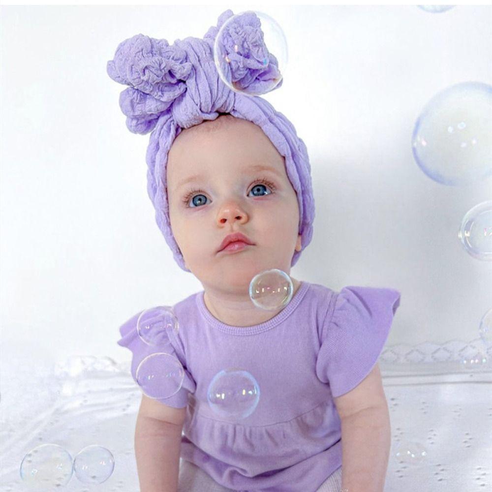 Spring Double Layer Bows Summer Headwear Knitted Hair Band Kids Turban Baby Headband Headdress
Spring Double Layer Bows Summer Headwear Knitted Hair Band Kids Turban Baby Headband Headdress