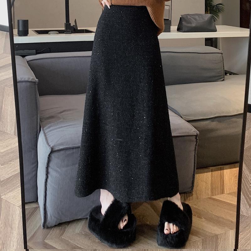 A Black, Elegant, and Slimming Half Skirt, A High-waisted Mid-length Long Skirt for Autumn and Winter in Korean Style XL чорний
A Black, Elegant, and Slimming Half Skirt, A High-waisted Mid-length Long Skirt for Autumn and Winter in Korean Style XL чорний