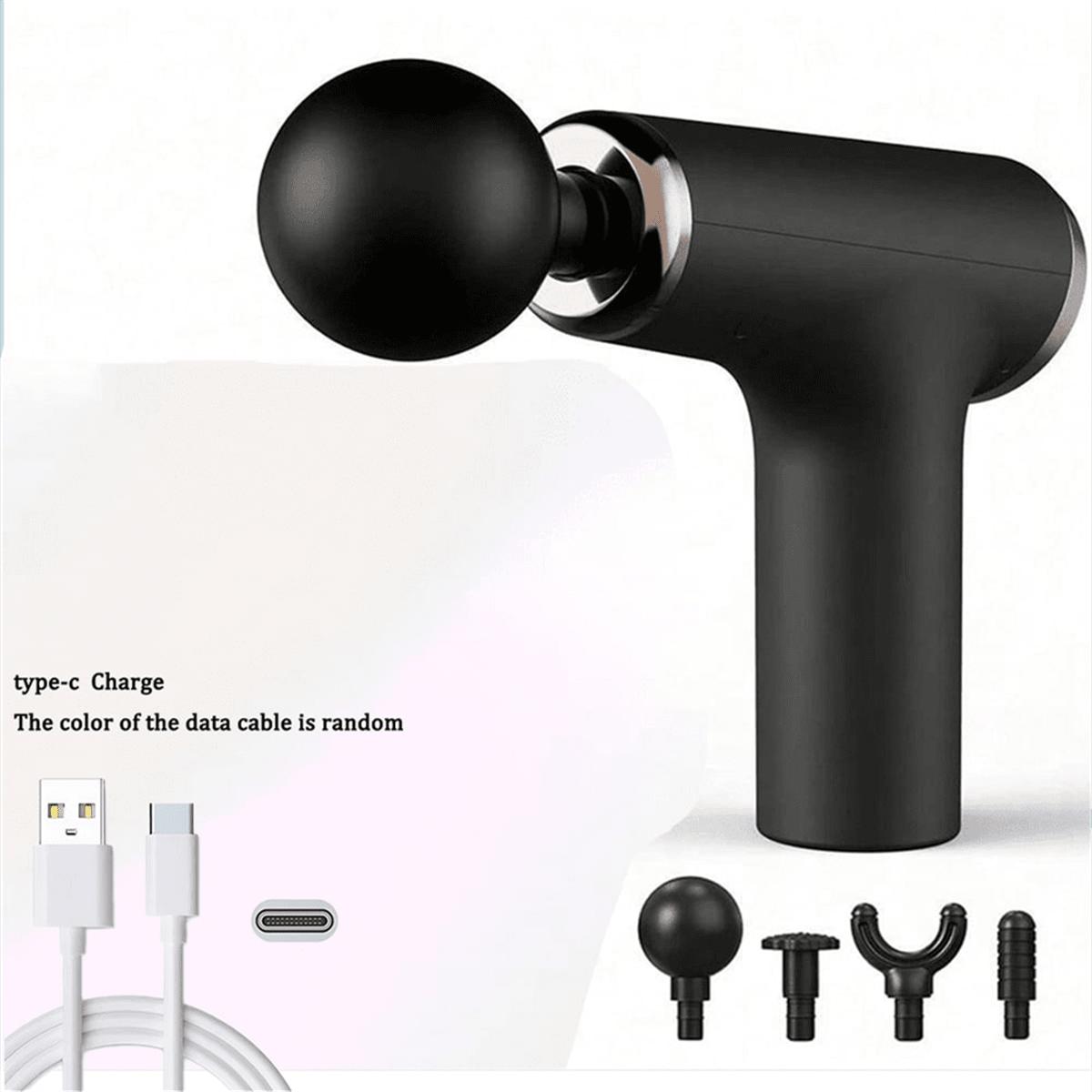 Портативный фасциальный массажный пистолет Электрический перкуссионный пистолет-массажер Домашнее многофункциональное расслабление мышц Мини-фитнес-оборудование чёрный
Портативный фасциальный массажный пистолет Электрический перкуссионный пистолет-массажер Домашнее многофункциональное расслабление мышц Мини-фитнес-оборудование чёрный