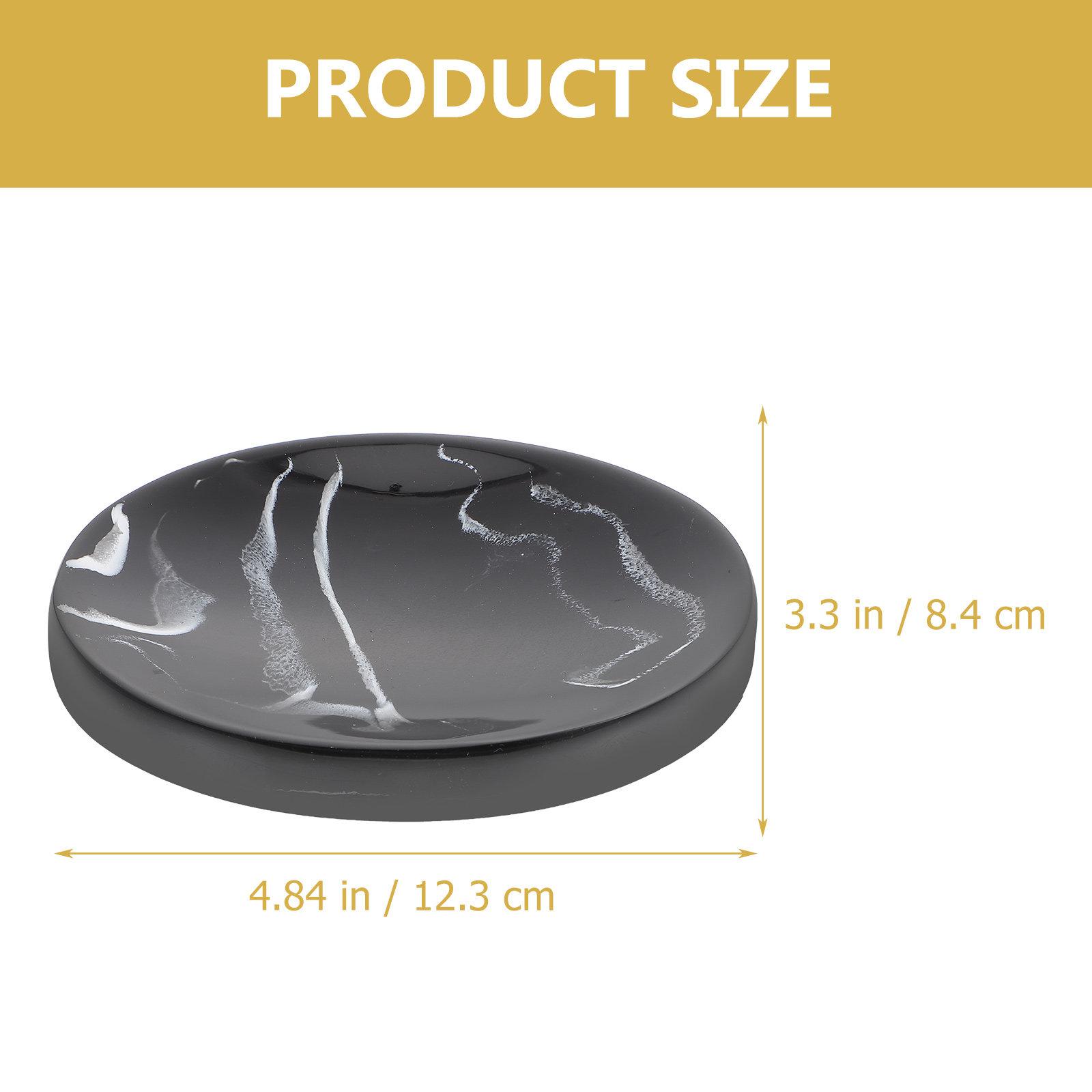 Marble Pattern Soap Dish Nordic Style Resin Soap Holder Compact Lightweight Easy Installation Drainage Design for Bathroom чорний
Marble Pattern Soap Dish Nordic Style Resin Soap Holder Compact Lightweight Easy Installation Drainage Design for Bathroom чорний