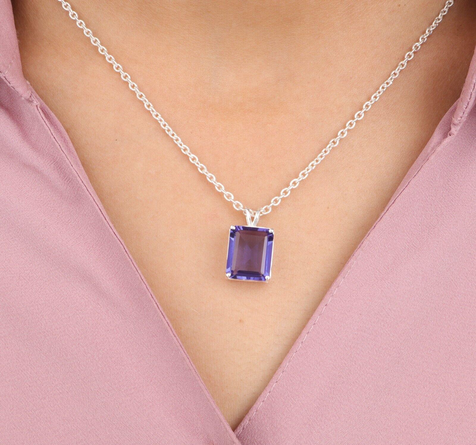 Natural Iolite Gemstone 925 Sterling Silver Jewelry Pendant 0.69 Gift for Women PP-58-9
Natural Iolite Gemstone 925 Sterling Silver Jewelry Pendant 0.69 Gift for Women PP-58-9